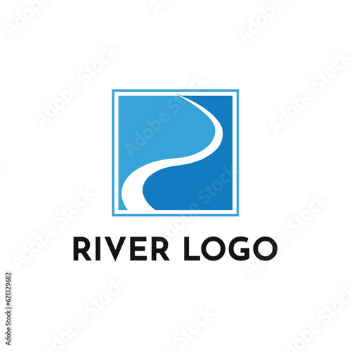 River creek logo design idea