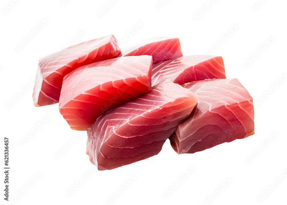 Tuna Fish Slice with png background
