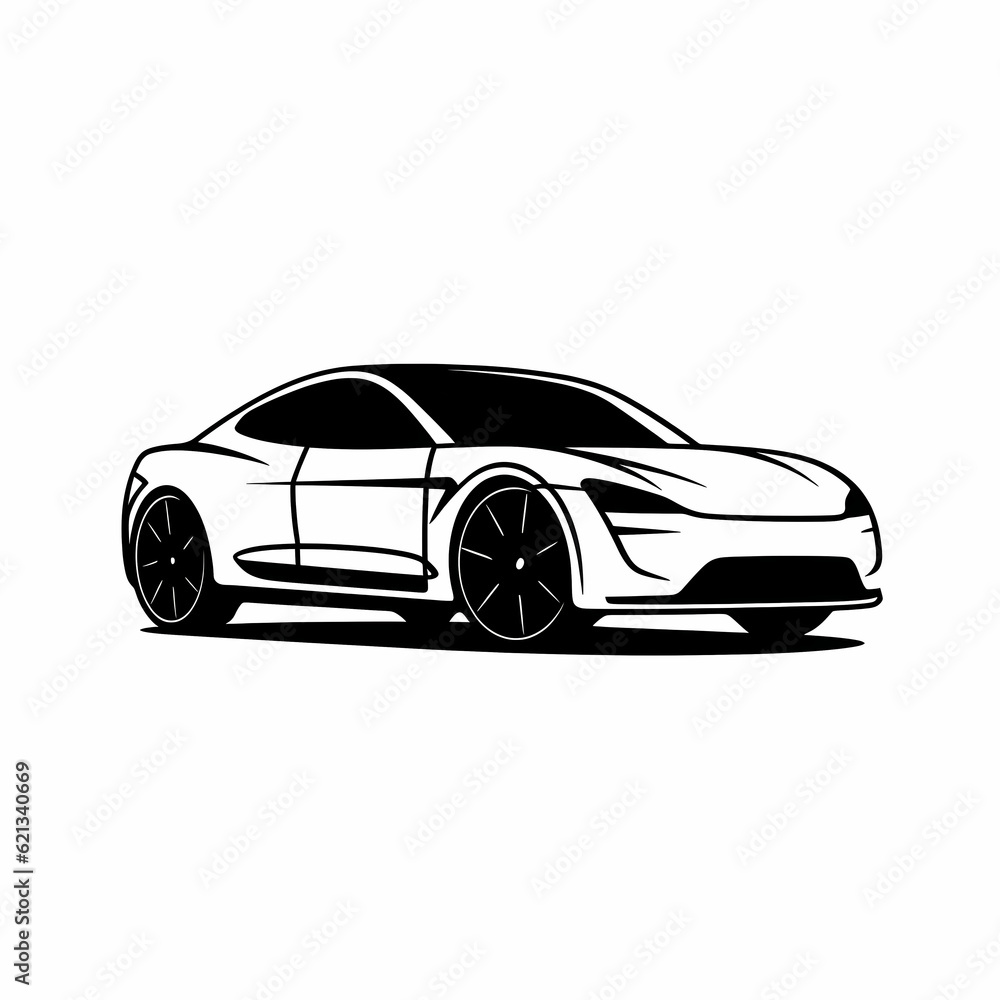 Modern Car Logo Illustration Design Modern Car Logo Illustration Design