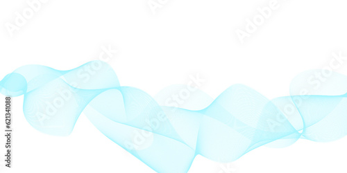 Abstract colorful flowing wave curved lines, frequency wavy sound, technology curve line background. Design used for technology, science, banner, template, wallpaper, business and many more.