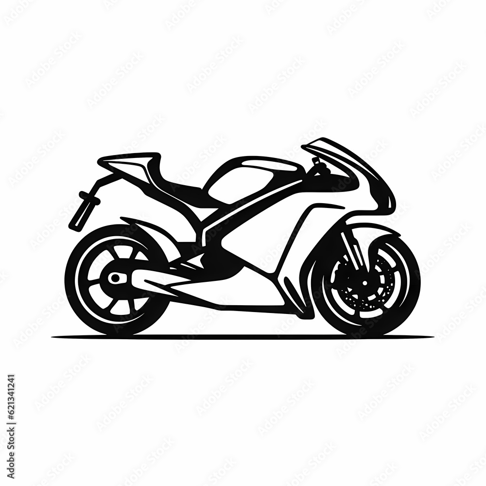 Motorcycle Logo Illustration Design Motorcycle Logo Illustration Design