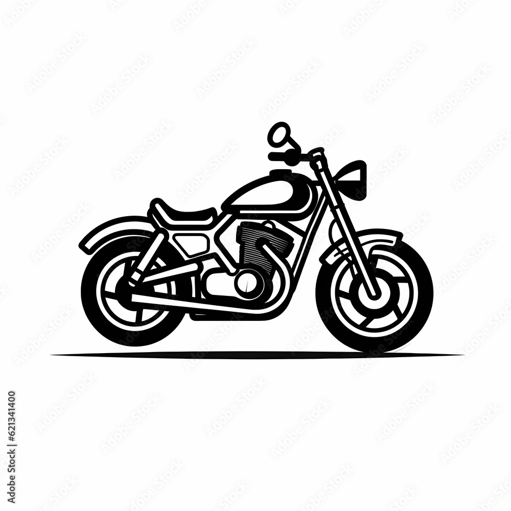 Motorcycle Logo Illustration Design Motorcycle Logo Illustration Design