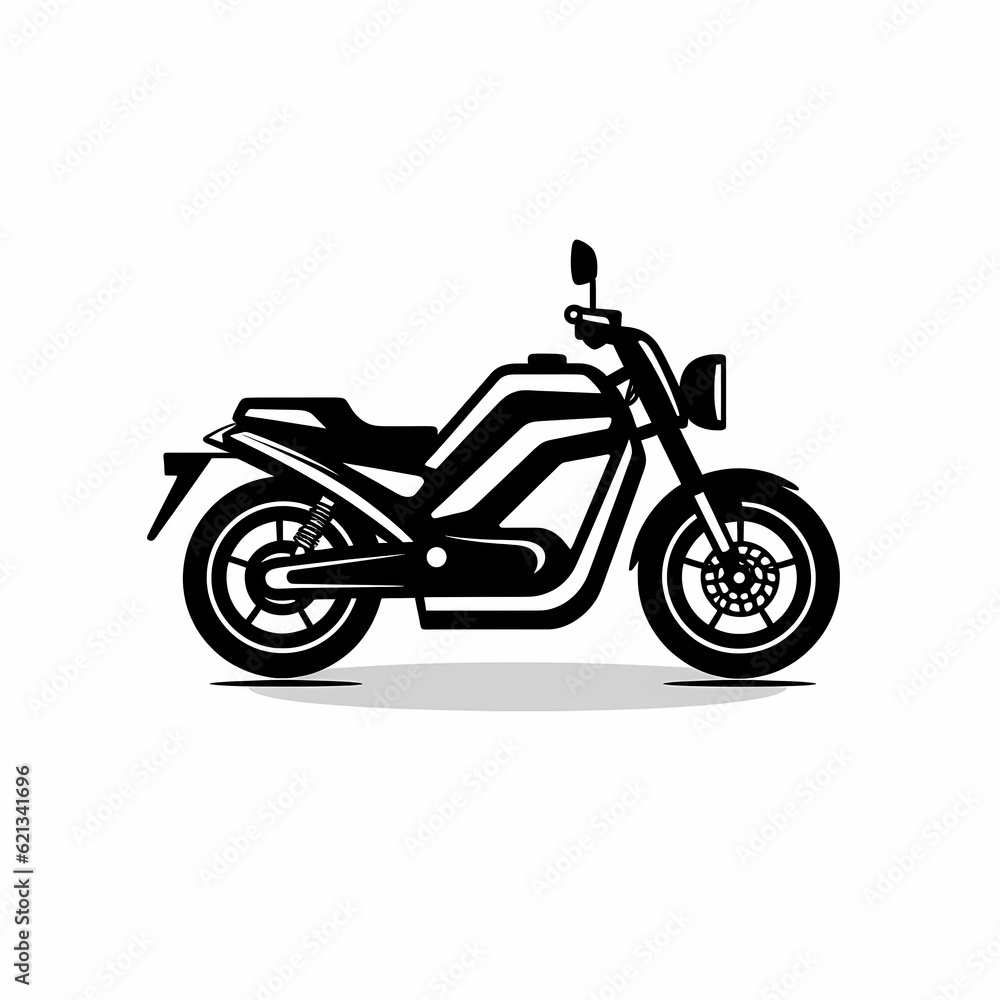 Obraz premium Motorcycle Logo Illustration Design