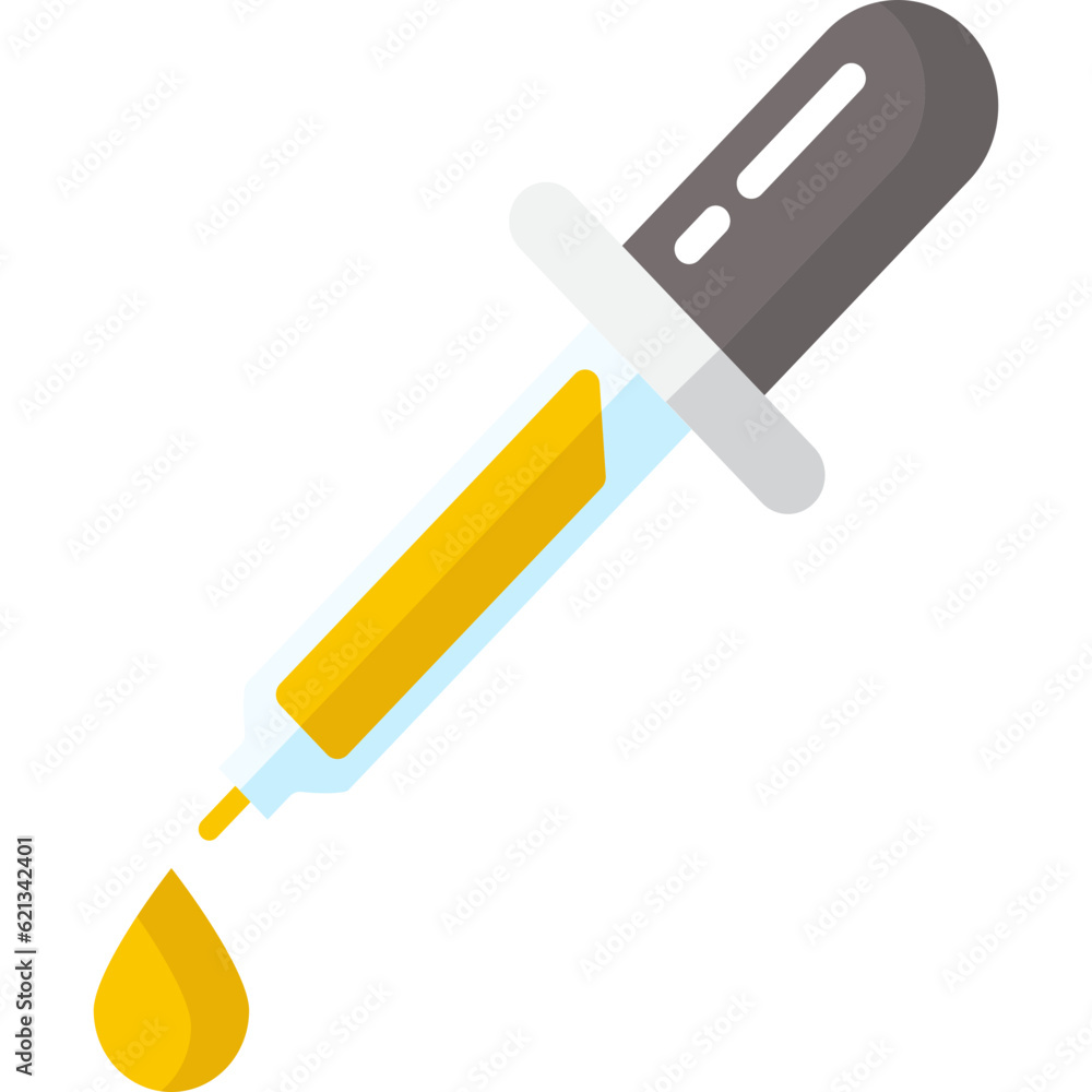Pipette icon. Dropper illustration symbol. Sign device element vector. Pipette icon. Dropper illustration symbol. Sign device element vector.