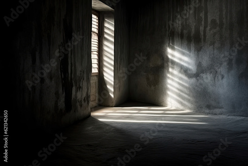 mesmerizing play of light and shadow on a textured surface, revealing hidden depths and nuances