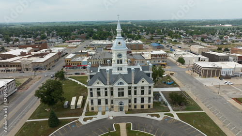 Marshall County courthouse in Marshalltown, Iowa.