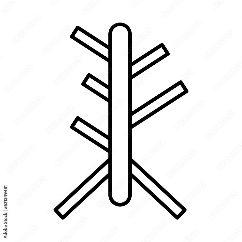 Coat Stand Icon Design