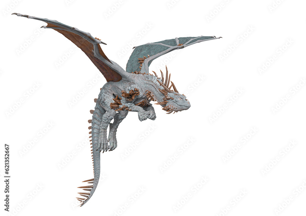 dragon is ready to attack with copy space dragon is ready to attack with copy space