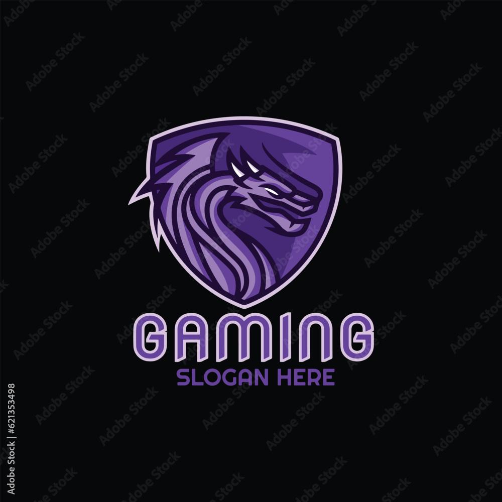 Dragon Logo for Gaming