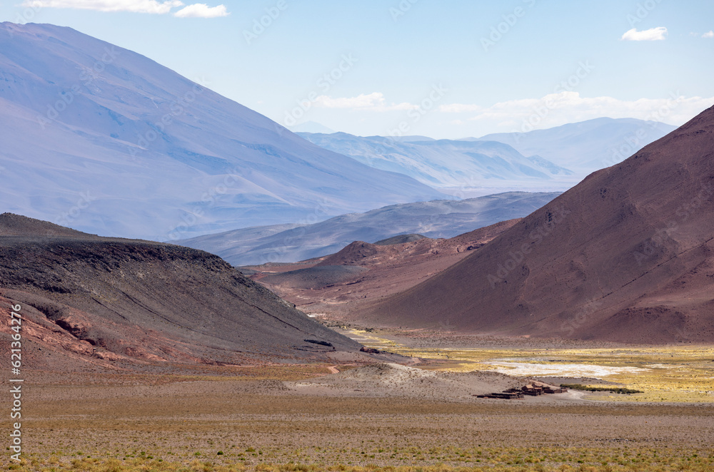 Crossing the Andes from Antofagasta de la Sierra to Antofalla - stunning landscape in the Argentinian highlands called Puna in South America Crossing the Andes from Antofagasta de la Sierra to Antofalla - stunning landscape in the Argentinian highlands called Puna in South America