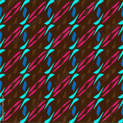 Seamless pattern. Wallpaper with colorful pattern. Abstract background. Perfect for fashion, textile design, cute themed fabric, on wall paper, wrapping paper and home decor.
