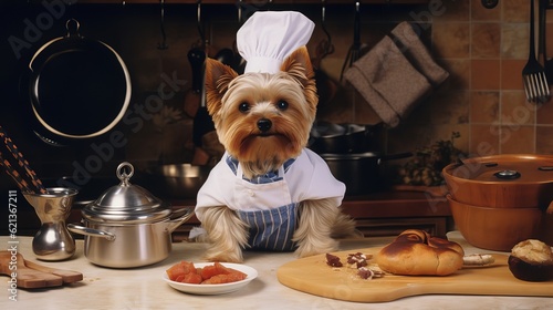 Yorkshire Terrier Chef: Culinary Whiz of Canine Cuisine