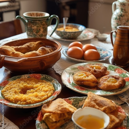 Traditional Portugal food Sarapatel