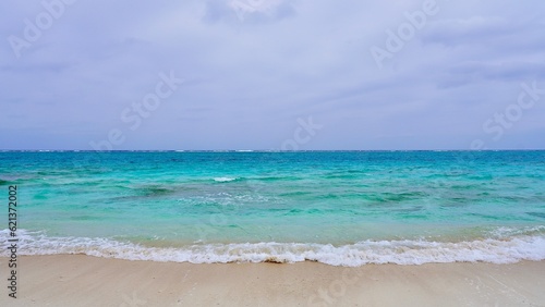 鹿児島県与論島のトゥマイビーチ