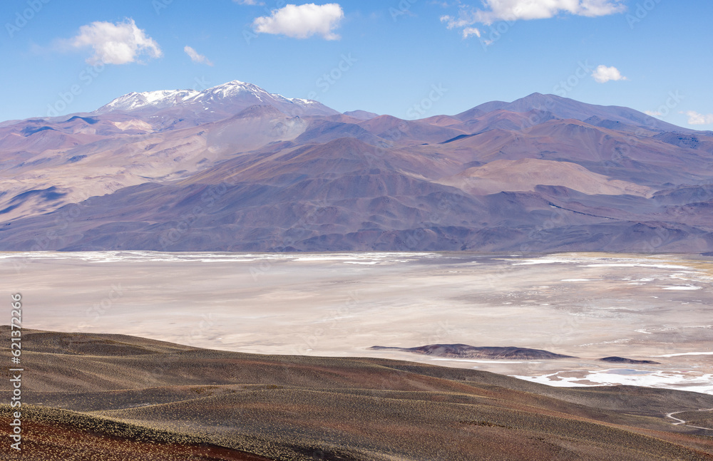 Crossing the Andes from Antofagasta de la Sierra to Antofalla - stunning landscape around the salt desert Salar de Antofalla in the Puna highlands Crossing the Andes from Antofagasta de la Sierra to Antofalla - stunning landscape around the salt desert Salar de Antofalla in the Puna highlands