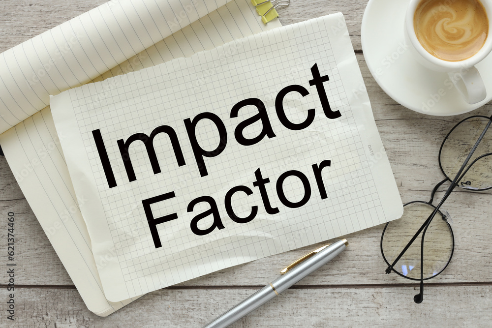 the torn page lies on the notebook. words IMPACT FACTOR. the torn page lies on the notebook. words IMPACT FACTOR.