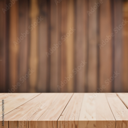 wooden floor and wall