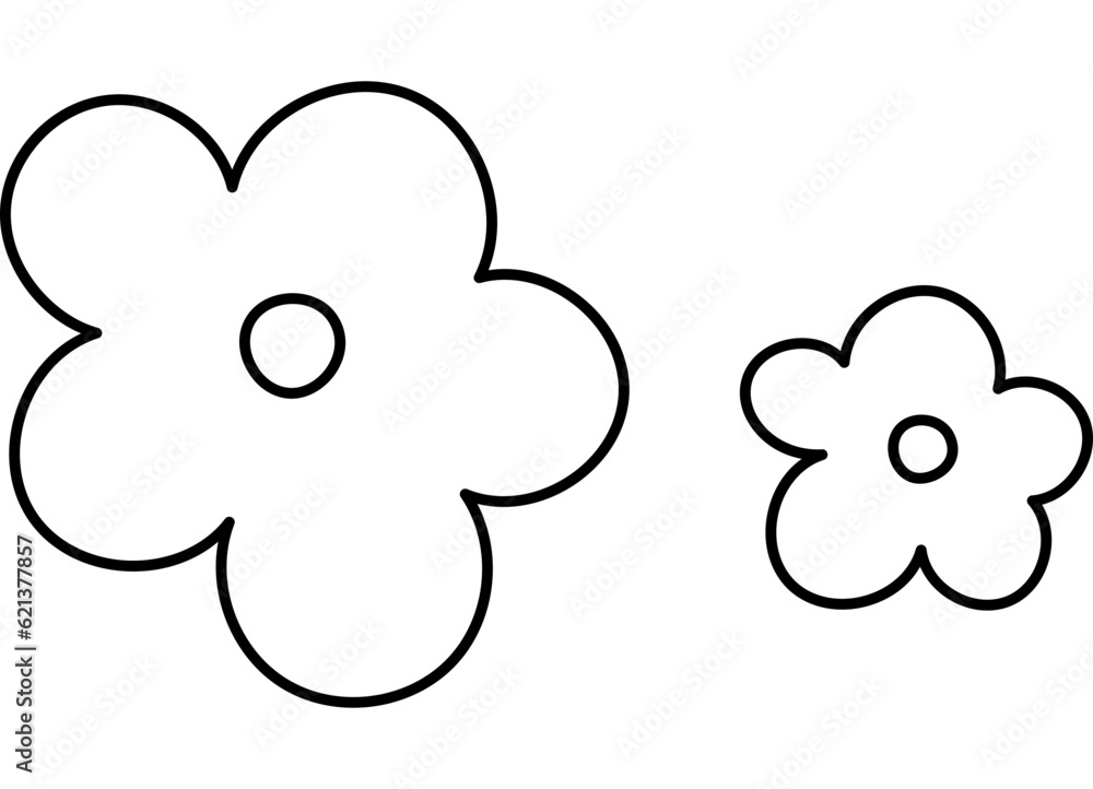 Flowers Coloring Page Flowers Coloring Page