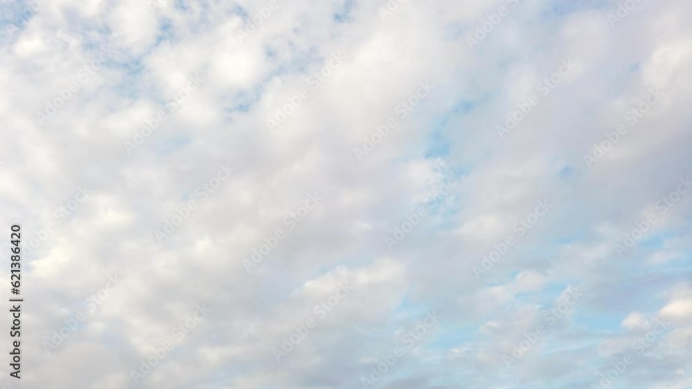 Blue sky and clouds timelapse for background Blue sky and clouds timelapse for background