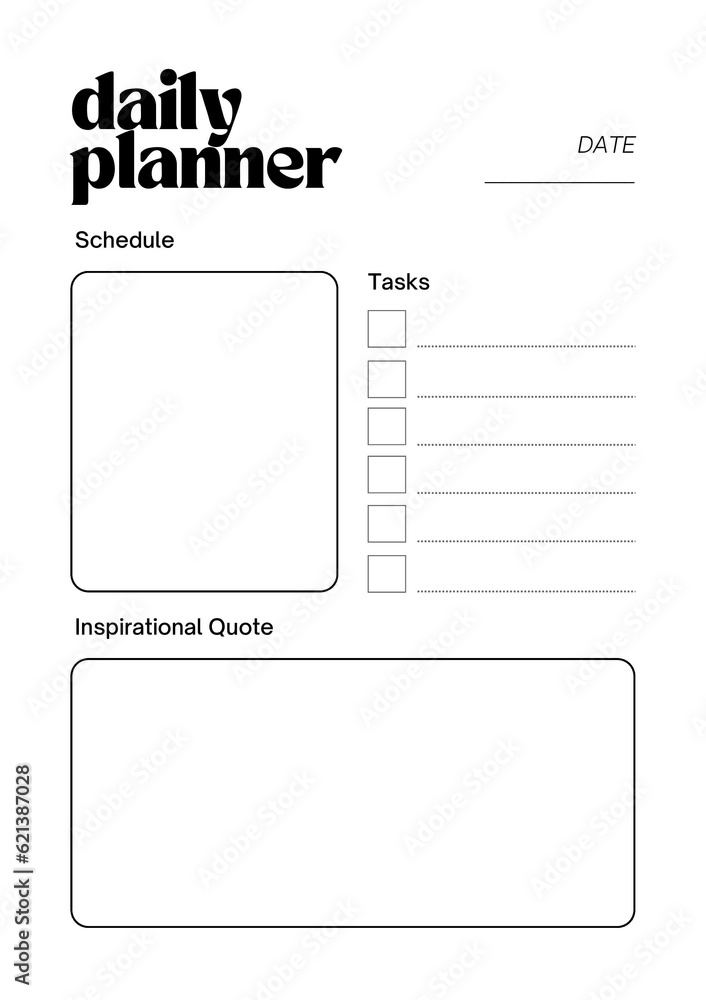Inspirational planner digital planning insert sheet printable page ...