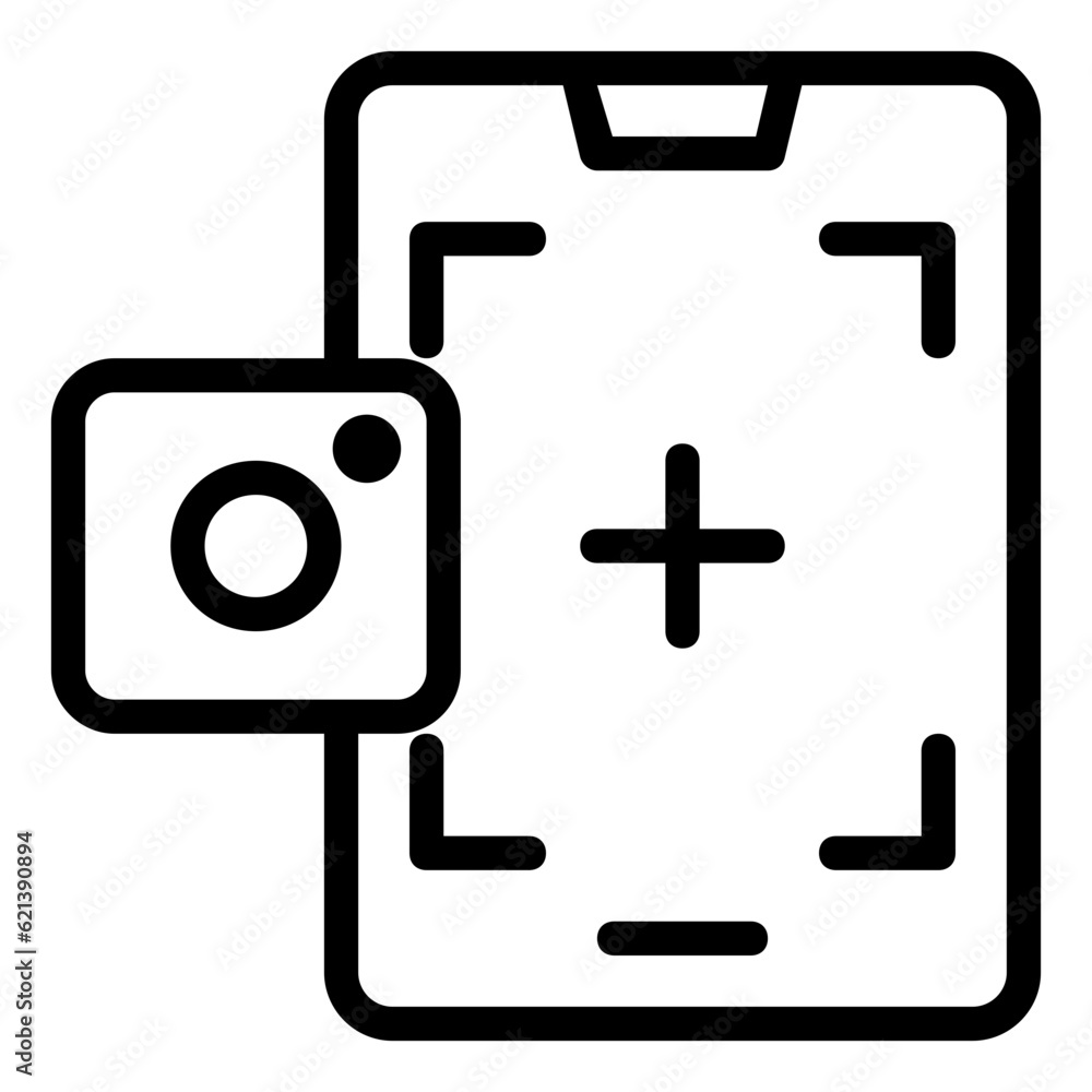 Fototapeta premium camera icon