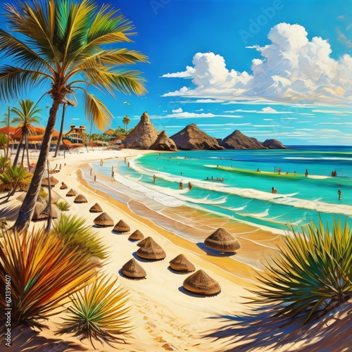 Sunny Mexican beach 2