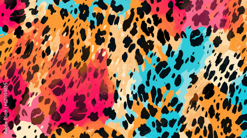 leopard pattern texture  Camouflage leopard vector  leopard fur texture or abstract pattern are designed for use in textile wallpaper fabric curtain carpet clothing Batik background  Embroidery 