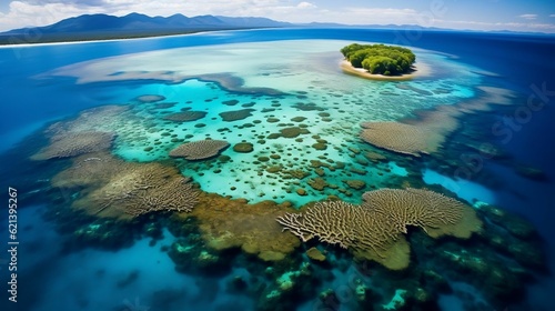Pristine underwater world showcasing Great Barrier Reef.cool wallpaper 