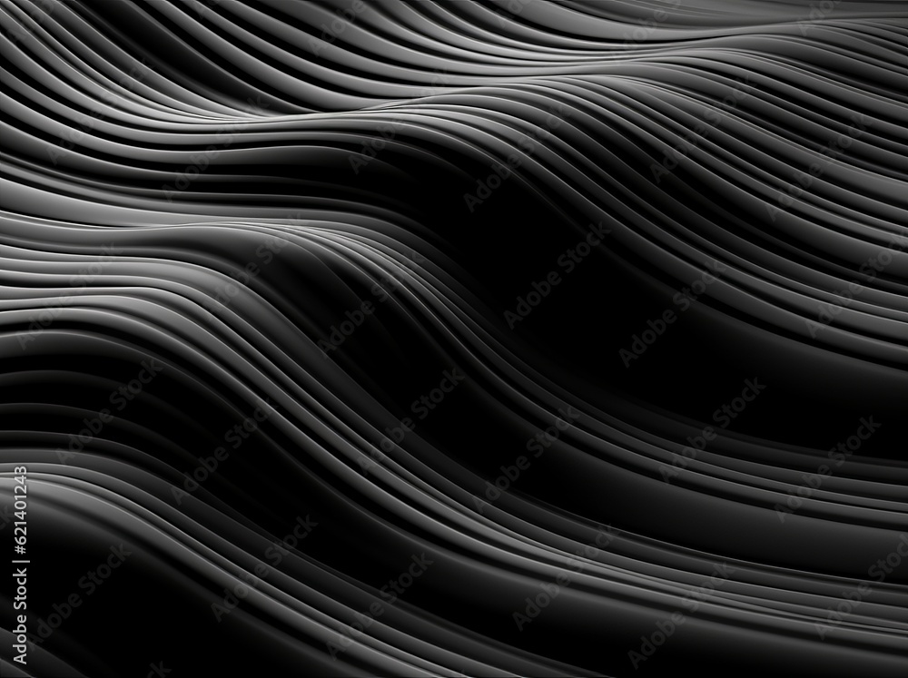 Modern Abstract Dark Background with Wave Lines and Shapes - F457CB69-3664-4C81-AA24-1 Generative AI Modern Abstract Dark Background with Wave Lines and Shapes - F457CB69-3664-4C81-AA24-1 Generative AI