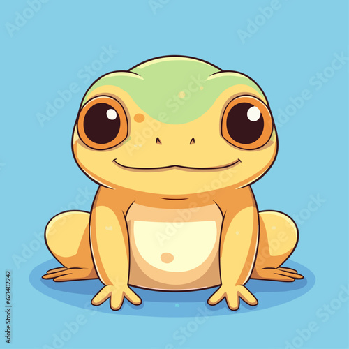 Cute Frog Cartoon Vector Illustration for Children's Products, Sublimation Printing and More