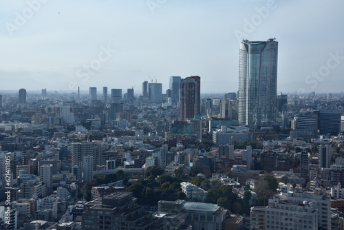 東京タワーから見た景色