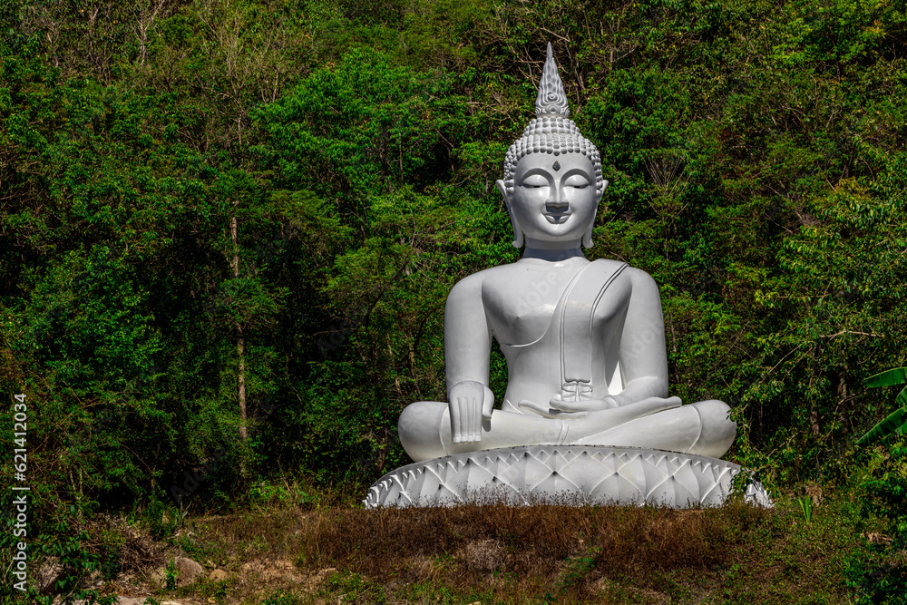 Background of one of the major tourist attractions on Thailand's Koh Samui Big Buddha Temple (Wat Phra Yai), people or foreign tourists always visit to make merit in Surat Province of Thailand. Background of one of the major tourist attractions on Thailand's Koh Samui Big Buddha Temple (Wat Phra Yai), people or foreign tourists always visit to make merit in Surat Province of Thailand.