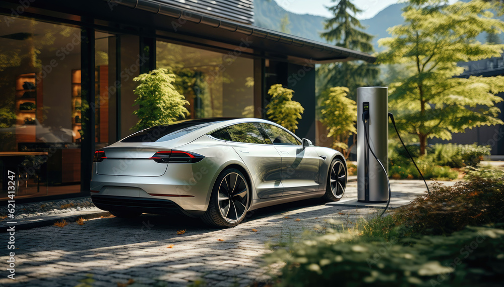 the innovative and sustainable technology of home charging for electric vehicles