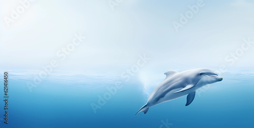 Dolphin background.