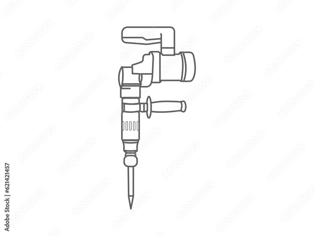 symbol icon for mining purpose, drill icon symbol icon for mining purpose, drill icon