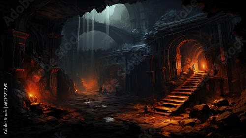 Underground Dungeons Game Art © Damian Sobczyk