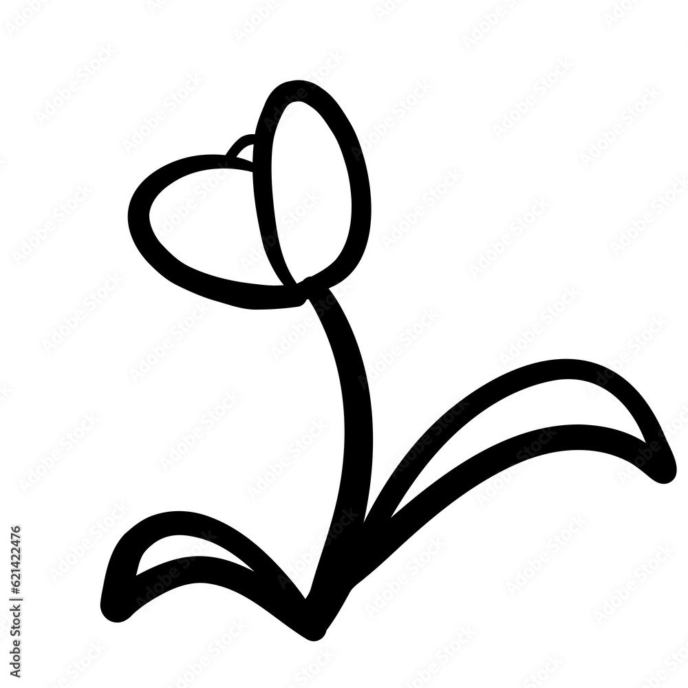 Tulip doodle Tulip doodle
