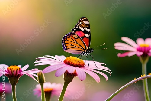 butterfly on flower