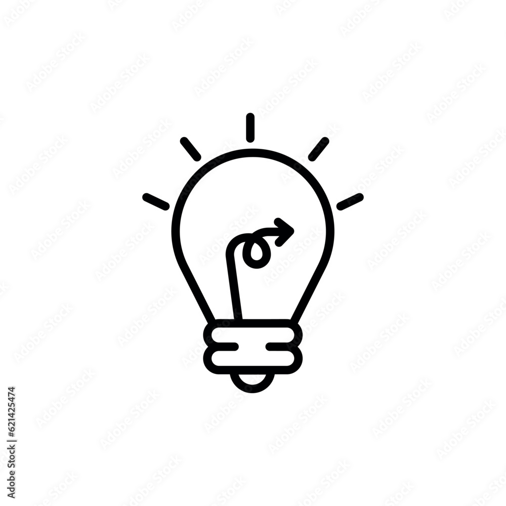 Strategy Direction icon design with white background stock illustration Strategy Direction icon design with white background stock illustration