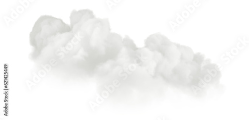 Isolate atmosphere white cloud calmness peaceful 3d render png