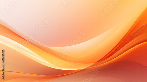 orange curve background