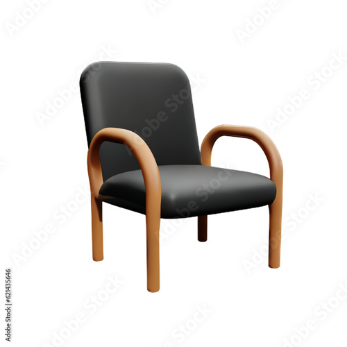 Chair isolated on white background