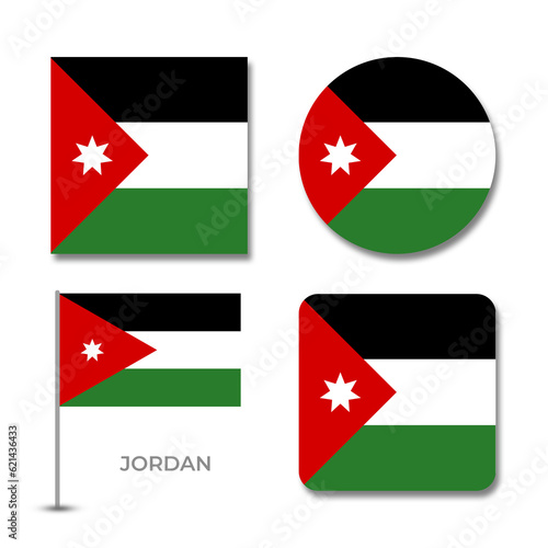 jordan flag set design illustration template file format png transparent, national flag set design template illustration vector design with shadow Free Download jordan flag set design illustration template file format png transparent, national flag set design template illustration vector design with shadow - GFXLoad