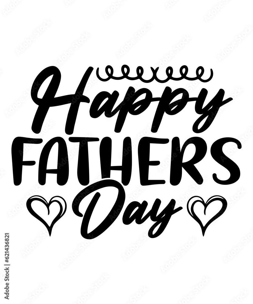 Naklejka premium Father's svg bundle