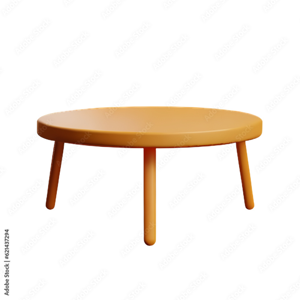Modern table and chair isolate Modern table and chair isolate