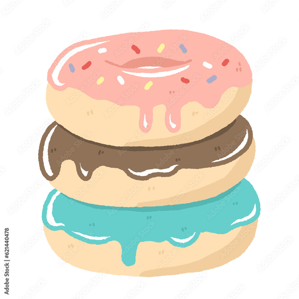 Cute donut tower Cute donut tower