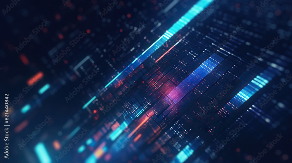 Abstract digital data background. Can be used in the description of network abilities, technological processes, digital storages, science, education, etc. Abstract digital data background. Can be used in the description of network abilities, technological processes, digital storages, science, education, etc.