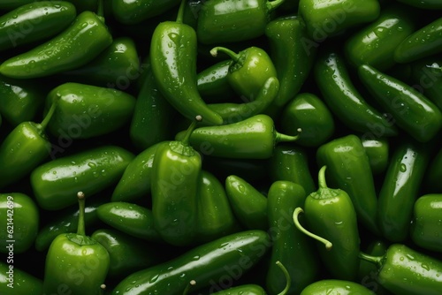 Peppers Pepper Chili Jalapeno Serrano Habenero Seamless Texture Pattern Tiled Repeatable Tessellation Background Image