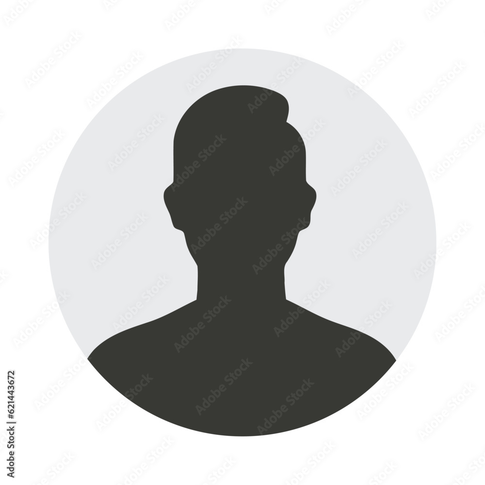 Businessman silhouette icon isolated