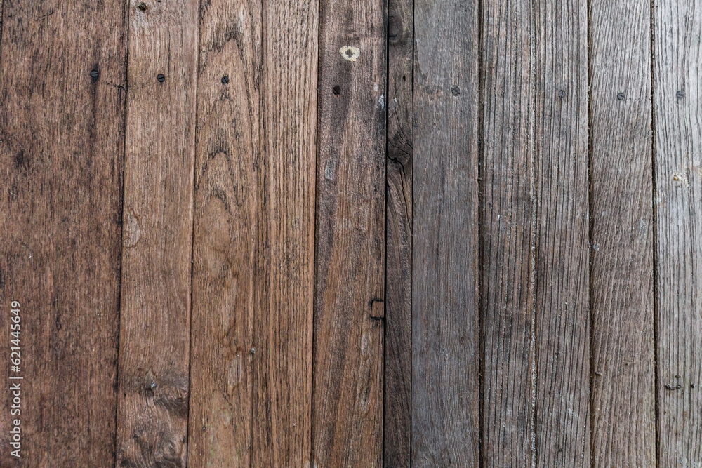Brown grunge wall teak wood background Brown grunge wall teak wood background